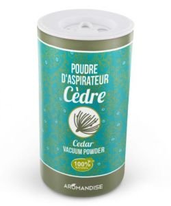 Poudre d'aspirateur - Cèdre, 40 g